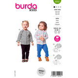 Patron Burda kids n°9203 : Veste