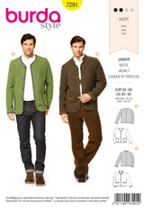 Patron n°: 7291 Veste style country