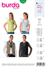 Patron n°7810 : Gilet