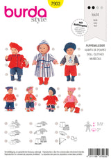 Patron n°7903 : Robes de poupées