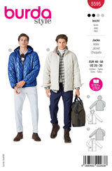 Patron Burda n°5595 : Veste