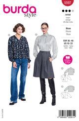 Patron Burda n°5597 : Blouse