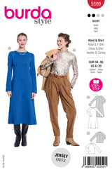 Patron Burda n°5599 : Robe & T-shirt