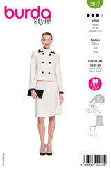 Patron Burda n°5617 : Ensemble tailleur