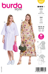 Patron Burda n°5637 : Robe