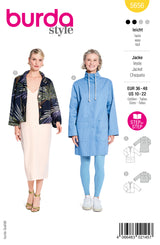 Patron Burda n°5656 : Parka