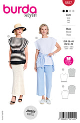 Patron Burda n°5657 : T-shirt