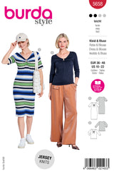 Patron Burda n°5658 : Robe & Blouse