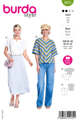 Patron Burda n°5673 : Blouse