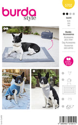 Patron Burda n°5702 : Accessoires pour Chiens