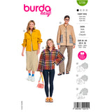 Patron Burda n°5706 : Veste