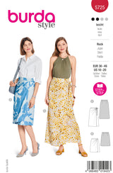 Patron Burda n°5725 : Jupe