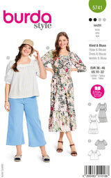 Patron Burda n°5741 : Robe & Blouse