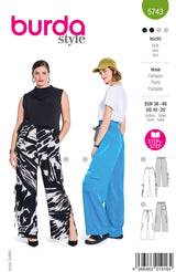 Patron Burda n°5743 : Pantalon