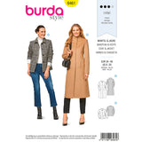 Patron Burda n°6461 : Manteau & Veste