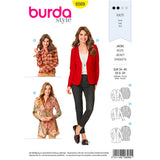 Patron N°6569 Burda : Veste boho-chic