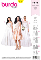 Patron n°6776 : Robe de mariée