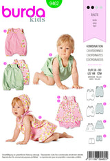 Patron n°9462 : Ensemble pour bébé