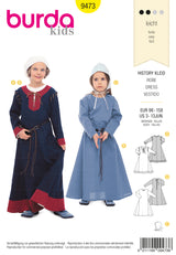 Patron n°9473 : Déguisement Robe historique Enfants