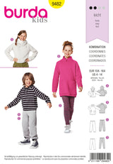 Patron n°9482 : Coordonnés pour enfants