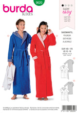 Patron n°9620 : Peignoir enfants