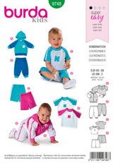 Patron n°9748 : Ensemble bébé