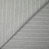 Polycoton rayure texturée ton sur ton fond gris