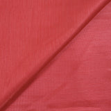 Polyester effet lamé rouge