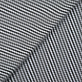 Polyester Vichy 2 mm blanc et noir