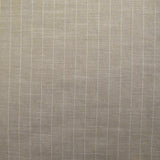 Polyviscose et lin rayé Maud fond beige