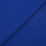 Popeline de coton bleu électrique