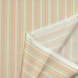 Printed Cotton Popeline Striks in braids