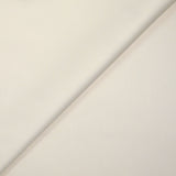 Popeline de coton satinée blanc cassé