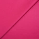 Popeline de coton satinée fuchsia