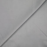 Popeline de coton satinée gris