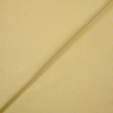 Ccoton tissé-teint rayé 2mm jaune
