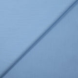 Popeline de polycoton bleu ciel
