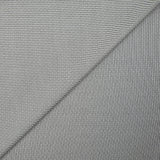 Popeline polycoton jacquard Corentin fond rayé noir et blanc
