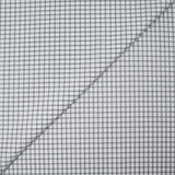 Popeline polycoton jacquard Paul à carreaux noir