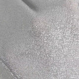 Jersey de poliéster iridiscente gris chino