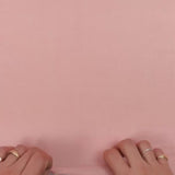 Voile de coton rose