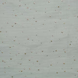 Double gaze jade confettis doré