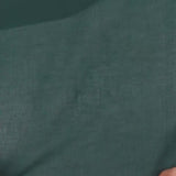 Voile de coton vert bouteille