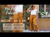 Patron de couture Pantalon et short CESAR
