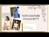 Patron de couture chemise BETTY