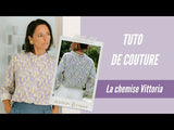 Patron de couture chemise VITTORIA