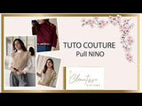 Patron de couture Pull NINO