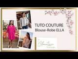 Patron de couture Blouse-Robe ELLA