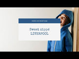 Patrón de costura para niños de Liverpool con cremallera