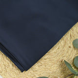 Satin de soie 100% bleu marine